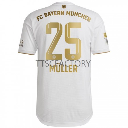 Fußballtrikots Bayern München Thomas Muller 25 2022-2023 Kurzarm Auswärts-trikot kaufen